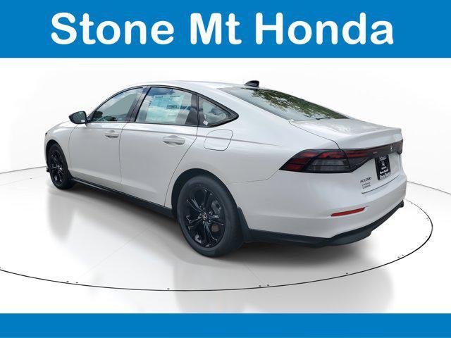 new 2025 Honda Accord car, priced at $30,705