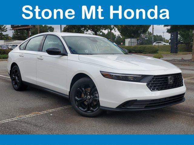 new 2025 Honda Accord car, priced at $30,705
