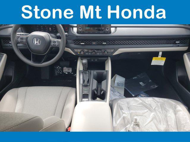 new 2025 Honda Accord car, priced at $30,705