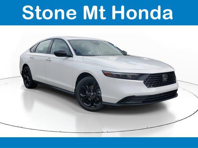 new 2025 Honda Accord car, priced at $30,705