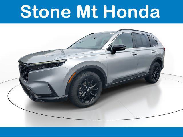 2025 Silver Metallic Honda CR-V Hybrid