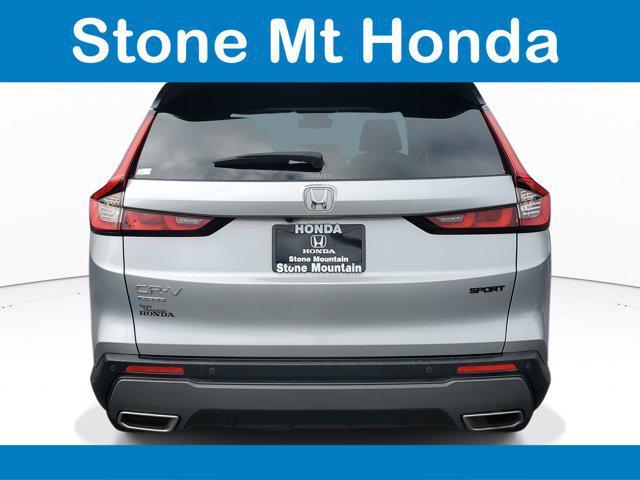 2025 Silver Metallic Honda CR-V Hybrid