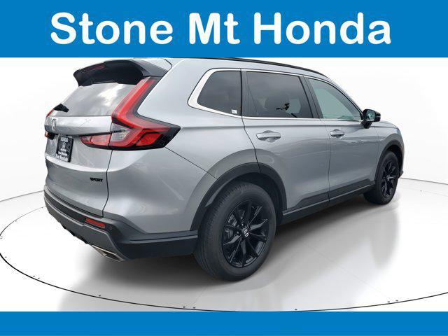 2025 Silver Metallic Honda CR-V Hybrid