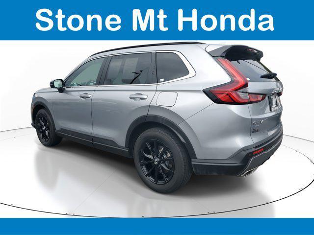 2025 Silver Metallic Honda CR-V Hybrid