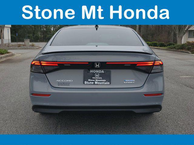 new 2025 Honda Accord Hybrid car, priced at $33,700