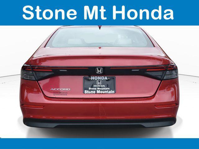 new 2025 Honda Accord car, priced at $28,733