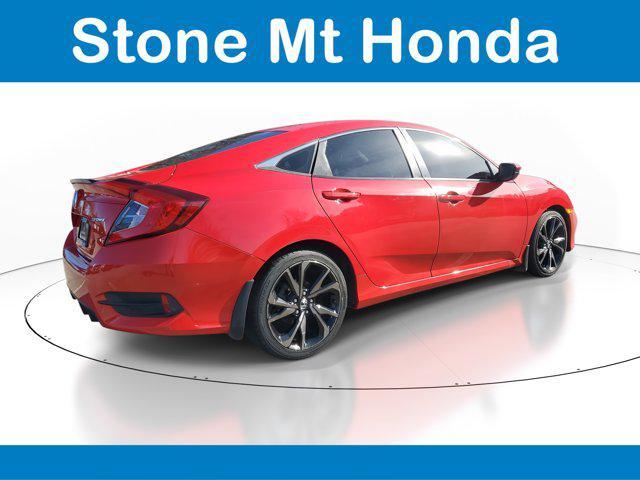 used 2020 Honda Civic car, priced at $17,180