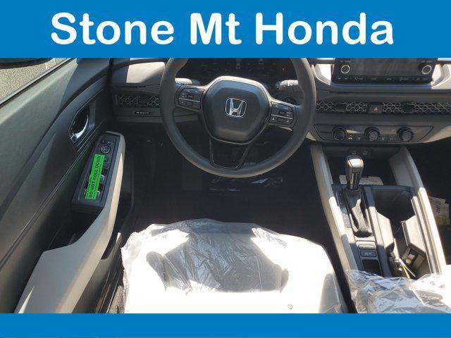 new 2025 Honda Accord car, priced at $28,257