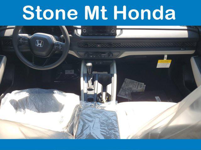 new 2025 Honda Accord car, priced at $28,257