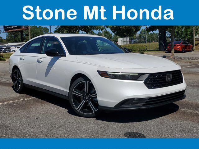 new 2025 Honda Accord Hybrid car, priced at $33,700