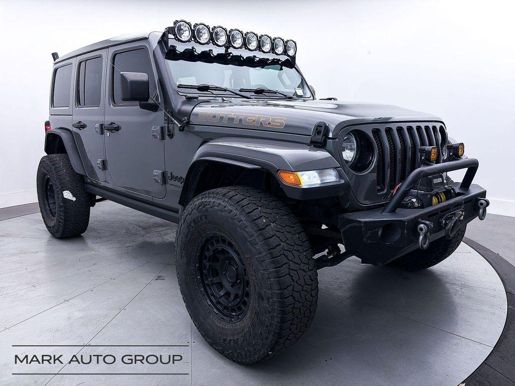 used 2020 Jeep Wrangler Unlimited car, priced at $23,972