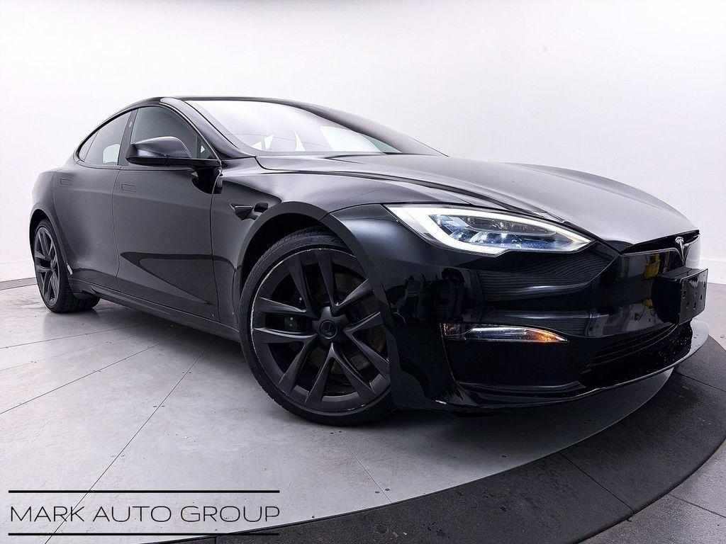 used 2021 Tesla Model S car, priced at $37,693