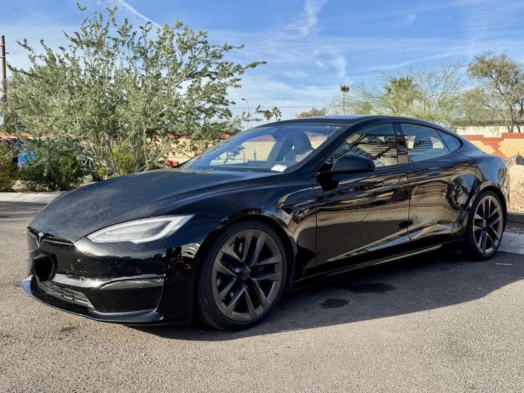 used 2021 Tesla Model S car, priced at $37,992