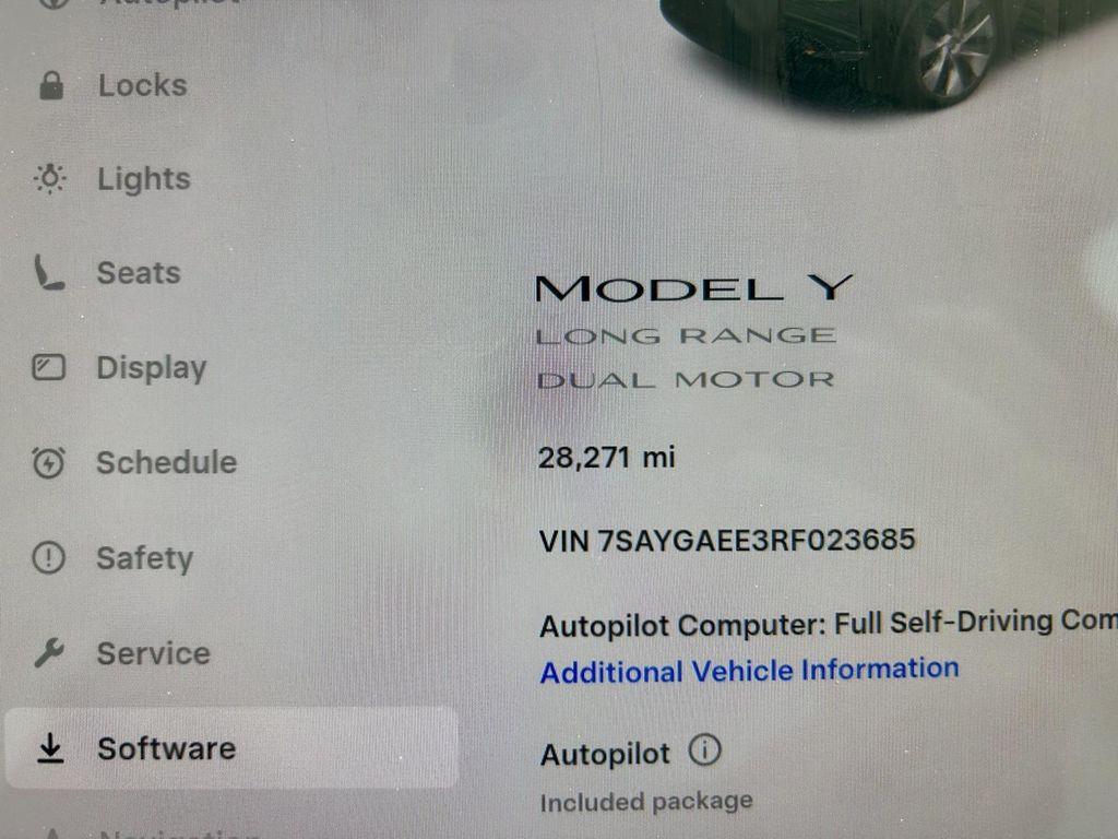 used 2024 Tesla Model Y car, priced at $32,990