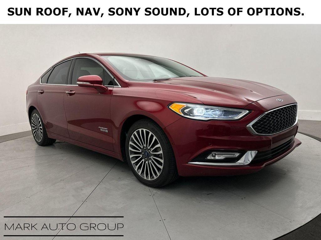 used 2017 Ford Fusion Energi car, priced at $10,995