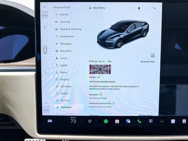 used 2021 Tesla Model S car, priced at $50,990