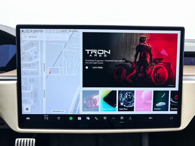 used 2021 Tesla Model S car, priced at $50,990