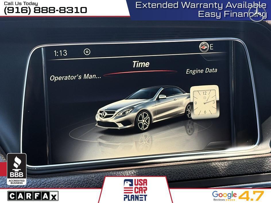 used 2017 Mercedes-Benz E-Class car, priced at $20,999