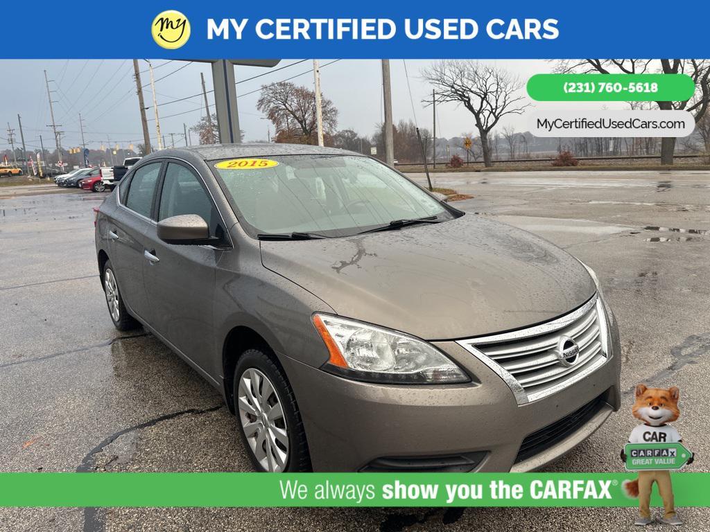 used 2015 Nissan Sentra car, priced at $9,491