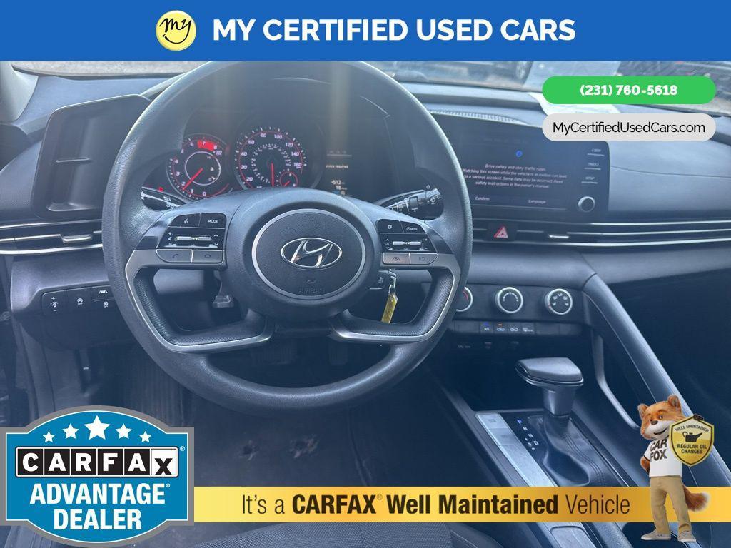 used 2021 Hyundai Elantra car, priced at $13,491