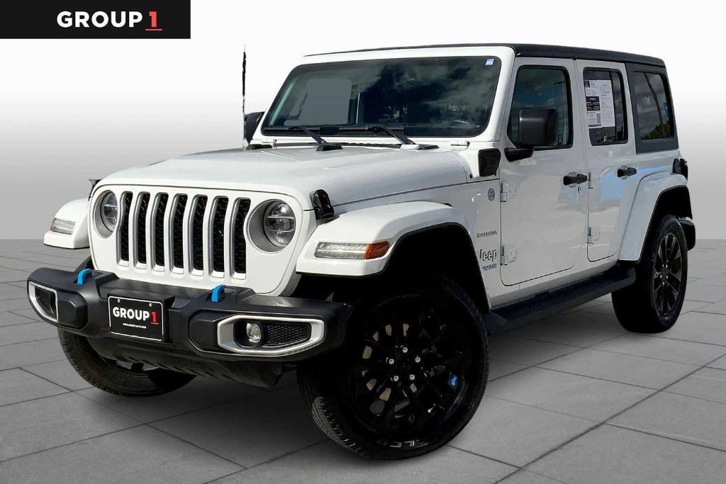 used 2022 Jeep Wrangler Unlimited 4xe car, priced at $27,998