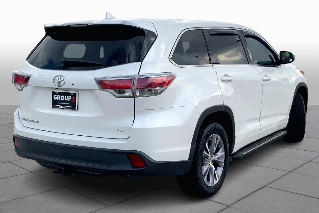 used 2015 Toyota Highlander car, priced at $15,592