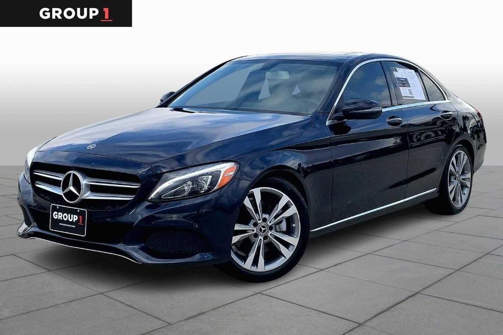 used 2018 Mercedes-Benz C-Class car, priced at $16,991