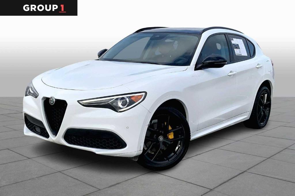 used 2021 Alfa Romeo Stelvio car, priced at $19,861