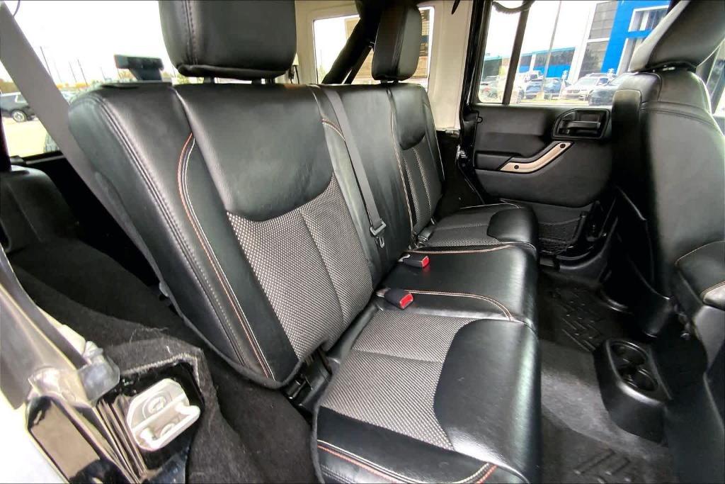 used 2017 Jeep Wrangler Unlimited car, priced at $14,999