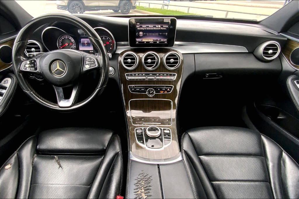 used 2018 Mercedes-Benz C-Class car, priced at $16,998