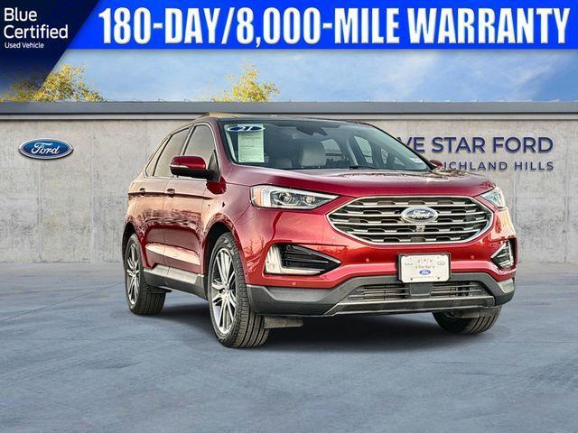 used 2021 Ford Edge car, priced at $17,000