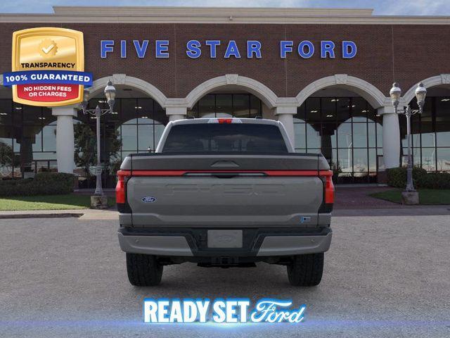 new 2025 Ford F-150 Lightning car, priced at $74,515