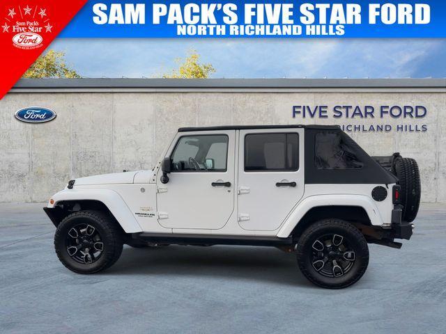 used 2014 Jeep Wrangler Unlimited car, priced at $14,000