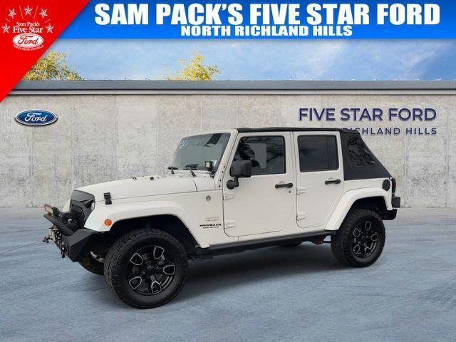 used 2014 Jeep Wrangler Unlimited car, priced at $14,000