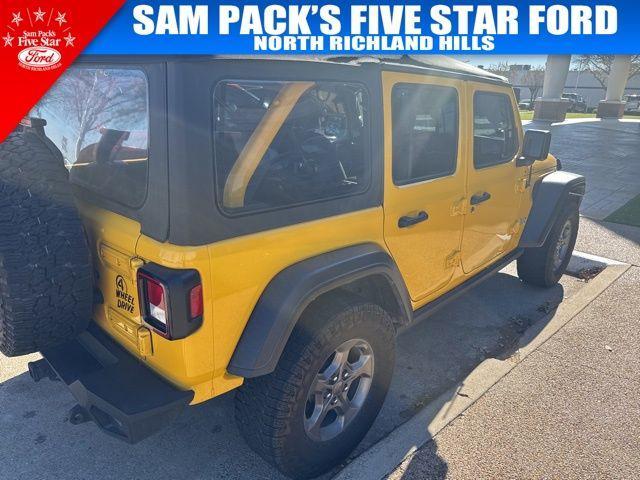 used 2020 Jeep Wrangler Unlimited car, priced at $23,000