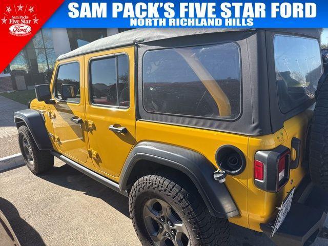 used 2020 Jeep Wrangler Unlimited car, priced at $23,000