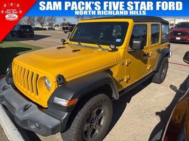 used 2020 Jeep Wrangler Unlimited car, priced at $23,000