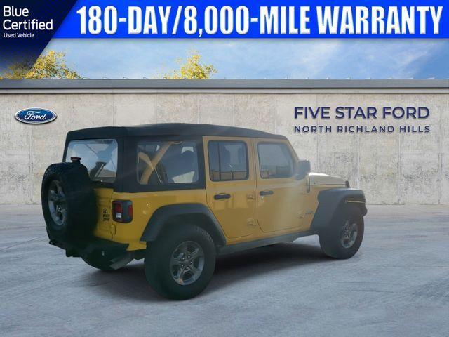 used 2020 Jeep Wrangler Unlimited car, priced at $21,000