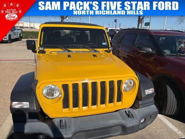 used 2020 Jeep Wrangler Unlimited car, priced at $23,000