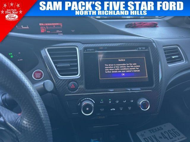 used 2014 Honda Civic car, priced at $15,000