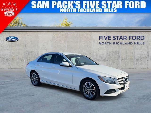used 2015 Mercedes-Benz C-Class car, priced at $13,000