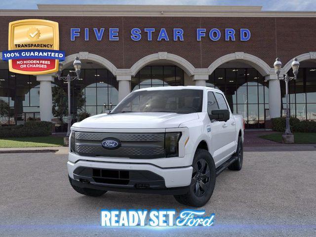 new 2025 Ford F-150 Lightning car, priced at $56,244