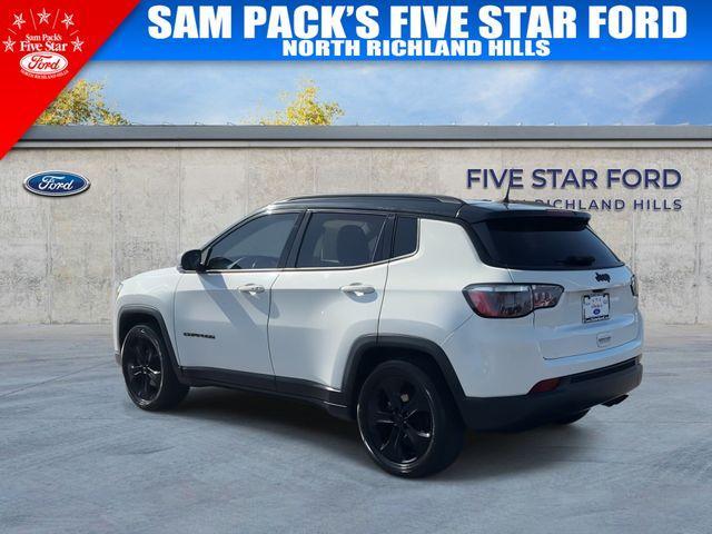 used 2021 Jeep Compass car, priced at $16,000