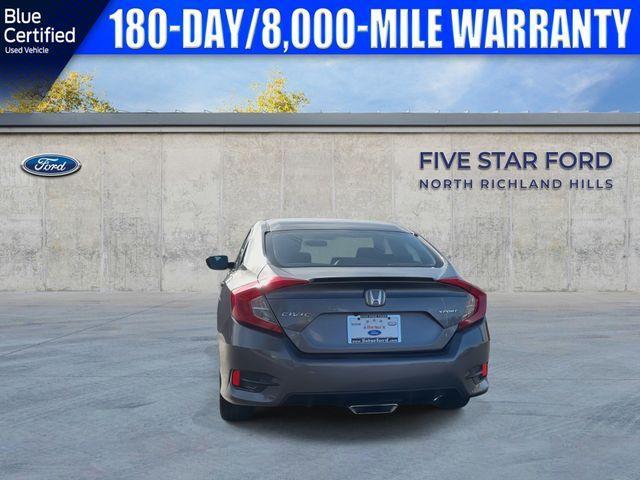 used 2021 Honda Civic car, priced at $17,000