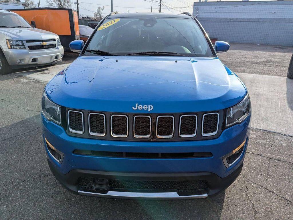 used 2021 Jeep Compass car, priced at $17,495
