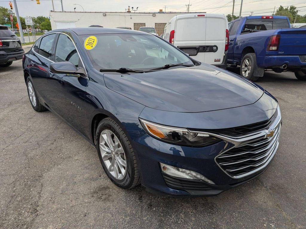 used 2021 Chevrolet Malibu car, priced at $14,495