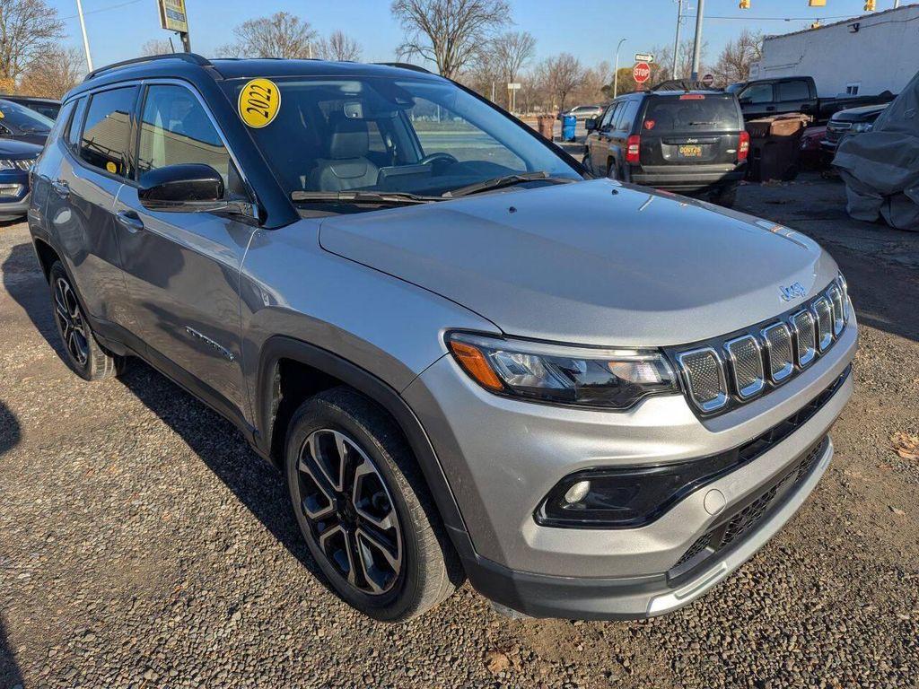 used 2022 Jeep Compass car, priced at $18,495