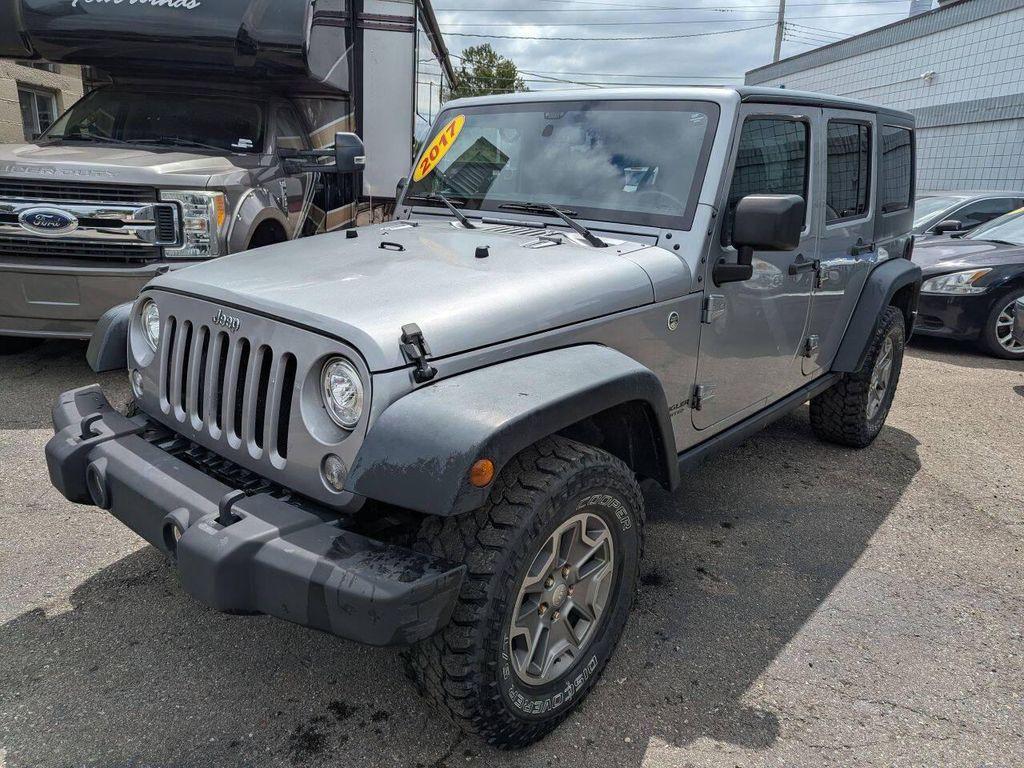 used 2017 Jeep Wrangler Unlimited car, priced at $15,275