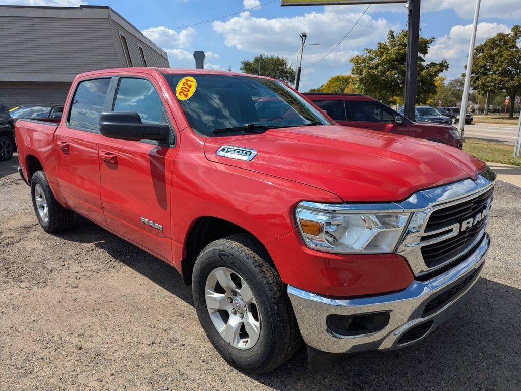 used 2021 Ram 1500 car, priced at $17,995