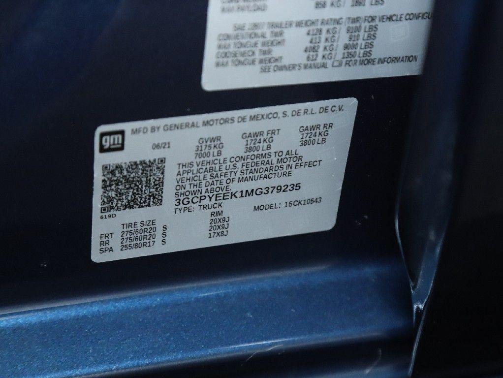 used 2021 Chevrolet Silverado 1500 car, priced at $29,300